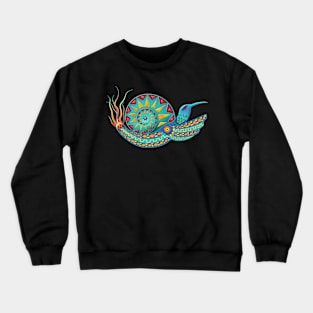 Hummingbird Snail Crewneck Sweatshirt